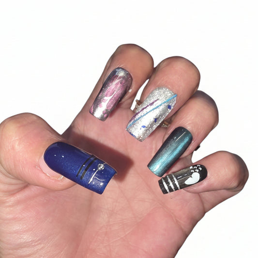 You give me butterflies nail set